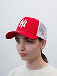Бейсболка NEW ERA арт. 11588488 New York Yankees MLB (красный / белый)